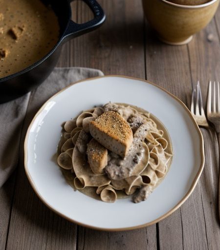 Easy Chicken Stroganoff recipe image
