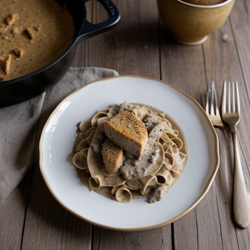 Easy Chicken Stroganoff recipe image