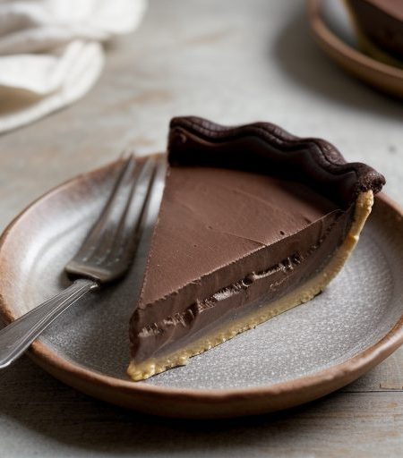 Easy Chocolate Cheese Pie recipe image