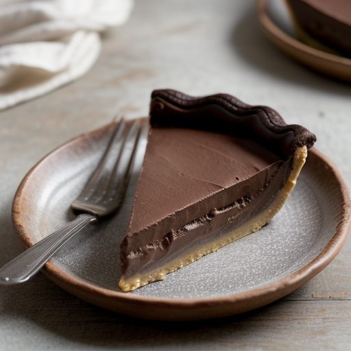Easy Chocolate Cheese Pie recipe image