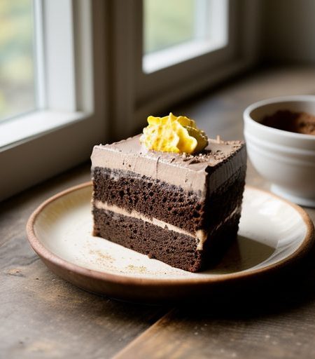 Easy Chocolate Frosted Peanut Butter Cake recipe image
