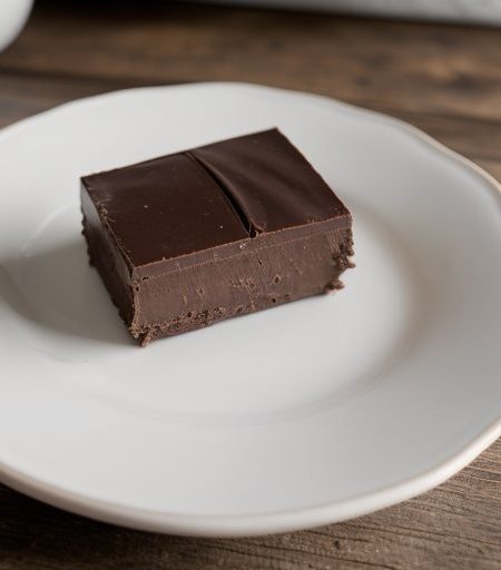 Easy Chocolate Fudge(english recipe image
