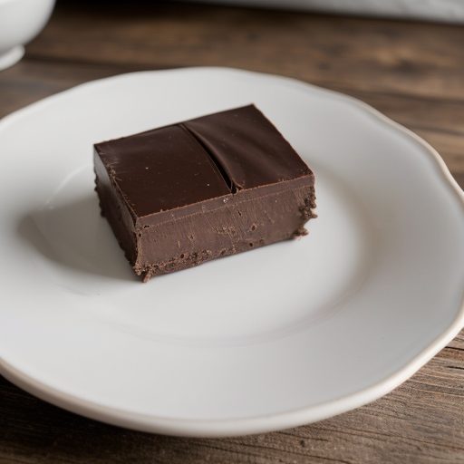 Easy Chocolate Fudge(english recipe image