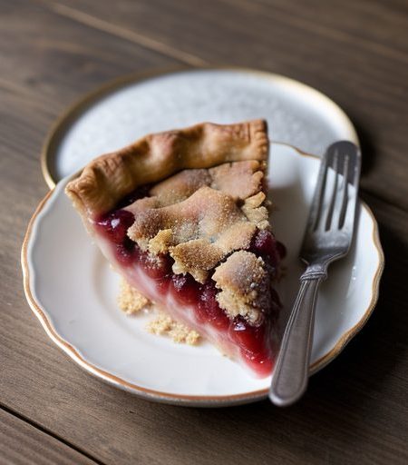 Easy Crumb-Topped Cherry Pie recipe image