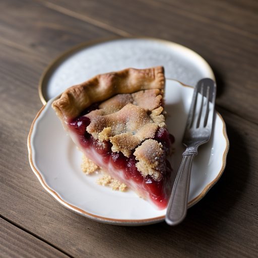 Easy Crumb-Topped Cherry Pie recipe image