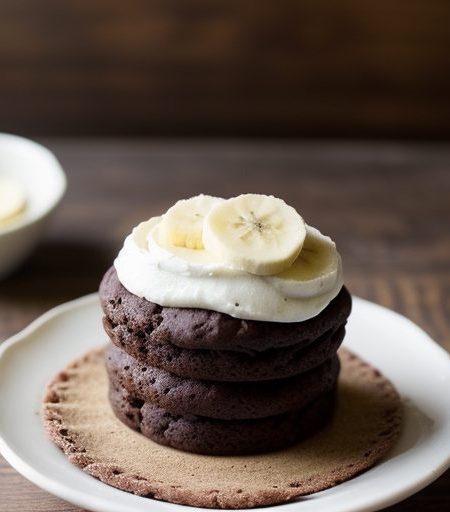 Easy Double Chocolate Banana Snack Cake recipe image