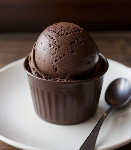 Easy Double Chocolate Ice Cream recipe image