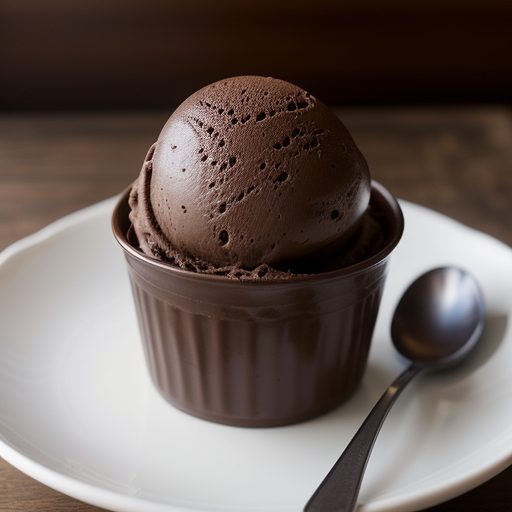 Easy Double Chocolate Ice Cream recipe image