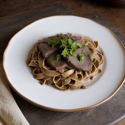Easy & Elegant Beef Stroganoff recipe image