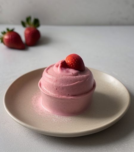 Easy Freezer Strawberry Sorbet recipe image