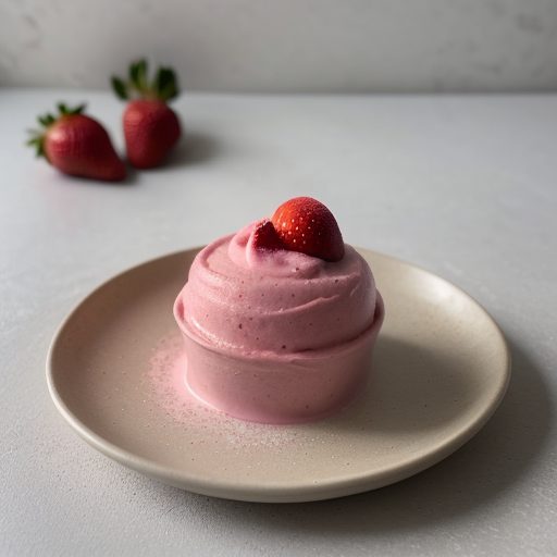 Easy Freezer Strawberry Sorbet recipe image