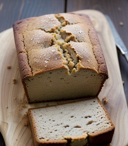 Easy Graham Peanut Butter Bread recipe image
