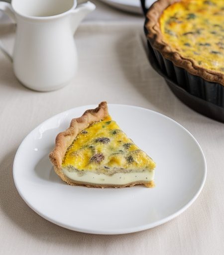 Easy Hamburger Quiche recipe image