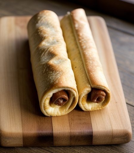 Easy Hot Dog Cheese Roll Ups recipe image
