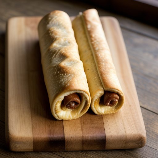 Easy Hot Dog Cheese Roll Ups recipe image