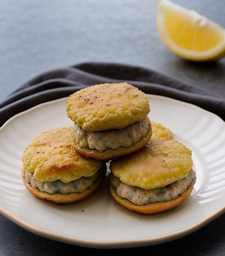 Easy Mini-Salmon Burgers recipe image