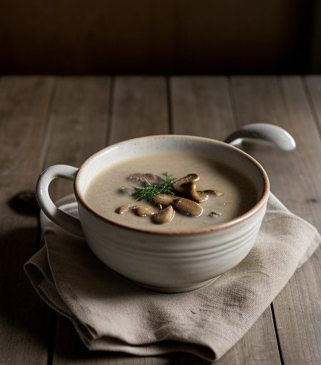 Easy Mushroom Soup recipe image