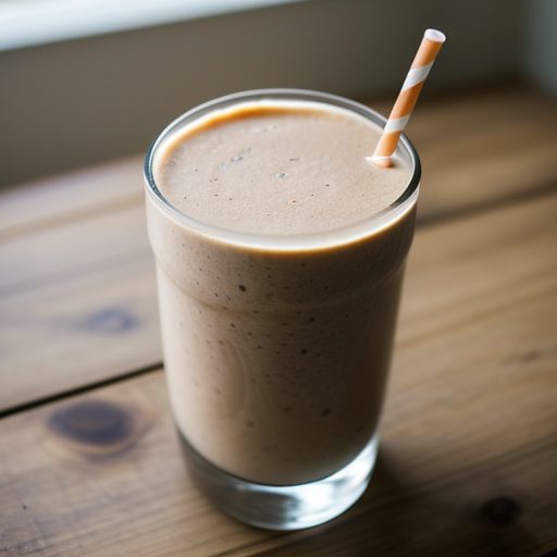 Easy Peanut Butter Milk Shake recipe image