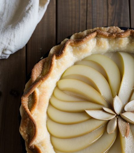 Easy Pear Tart recipe image