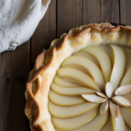 Easy Pear Tart recipe image