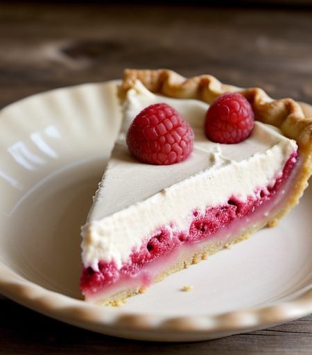 Easy Raspberry Chiffon Pie recipe image