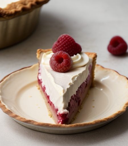 Easy Raspberry Chiffon Pie recipe image