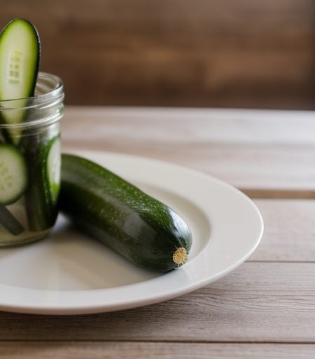 Easy Refrigerator Pickles recipe image
