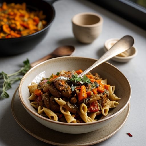Easy Roasted Vegetable Pasta Sauce recipe image