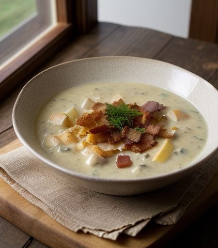 Easy Salmon Chowder recipe image