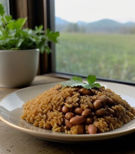 Easy Spicy Beans & Rice recipe image