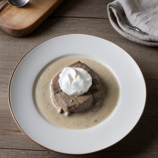 Easy Steak Crockpot recipe image