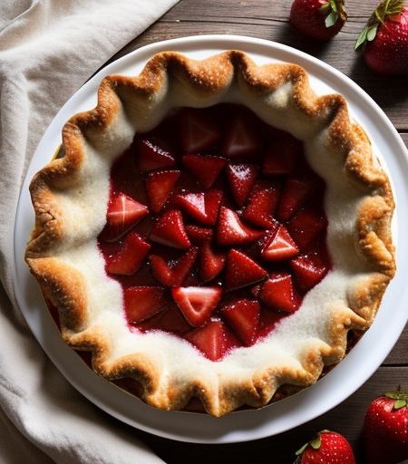Easy Strawberry Pie recipe image