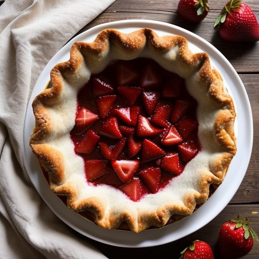 Easy Strawberry Pie recipe image