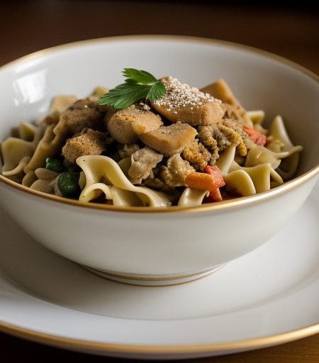 Easy Turkey Noodle Casserole recipe image