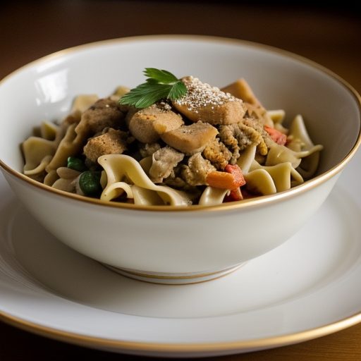 Easy Turkey Noodle Casserole recipe image