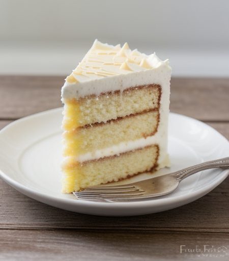 Easy White Chocolate Cake recipe image