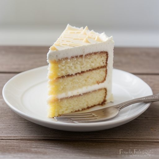 Easy White Chocolate Cake recipe image