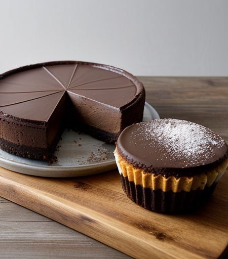 Eating Well's Chocolate Cheesecake (1 of 2 recipe image