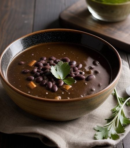 Eats Black Bean Soup recipe image