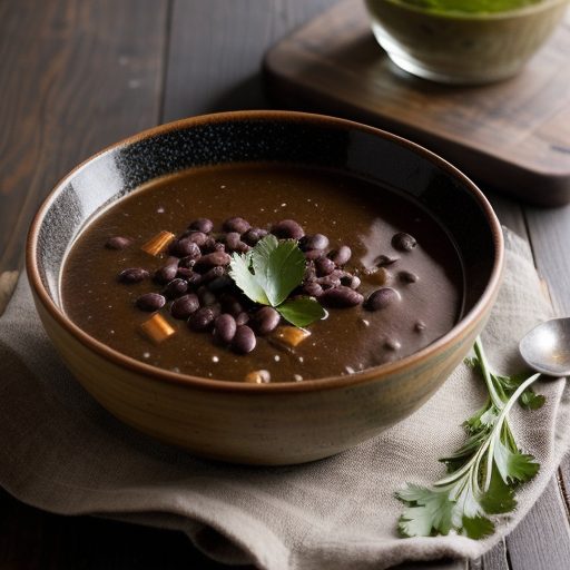 Eats Black Bean Soup recipe image