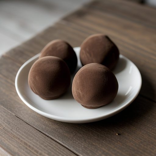 Ebony and Ivory Chocolate Truffles recipe image