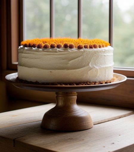 Edensoy Carrot Cake recipe image