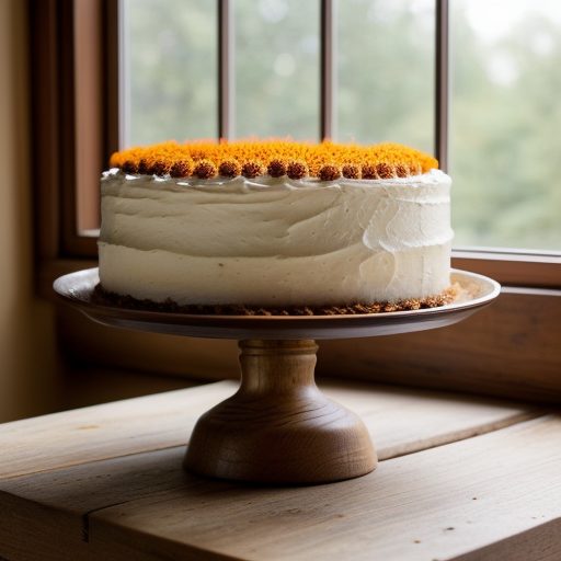Edensoy Carrot Cake recipe image