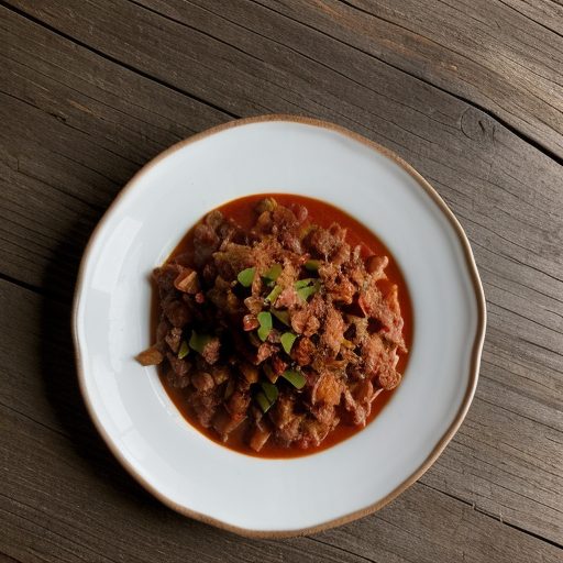 Ed's Buffalo Snort Red Chili - Southern recipe image