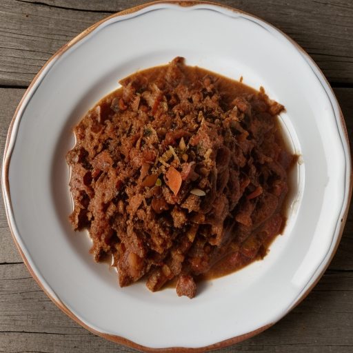 Ed's Buffalo Snort Red Chili recipe image