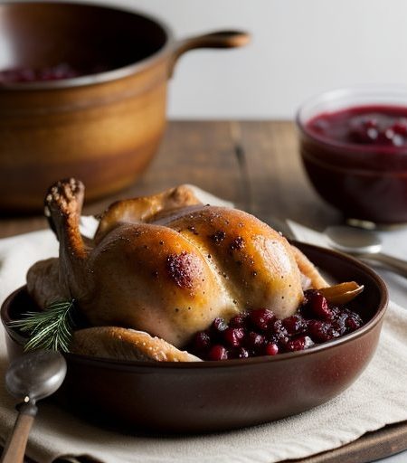 Effortless Gravy With Cranberry Sauce recipe image