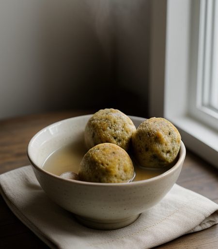 Egg Balls for Soup recipe image