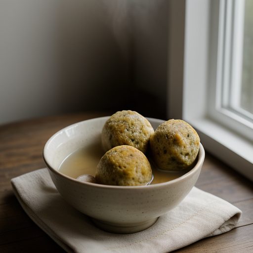 Egg Balls for Soup recipe image