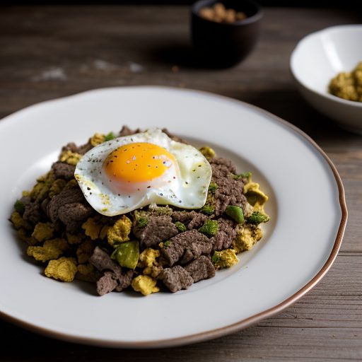 Egg & Beef Scramble recipe image