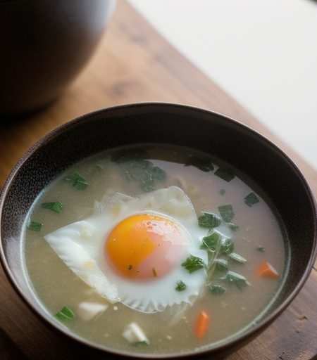 Egg Flour Soup Fbfj97 A recipe image